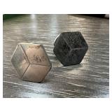 SIGNED BJ STERLING SILVER CUFFLINKS