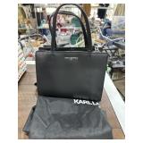 KARL LAGERFELD PARIS MAYBELLE SATCHEL PURSE