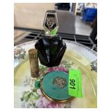 LANVIN PERFUME / VTG ESTEE LAUDER COMPACT MORE