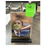 24K GOLD PLATED OBAMA BAR