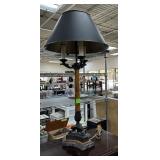 QUALITY TABLE LAMP W TRIPLE LUMIERE