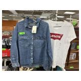 2PC NEW LEVIS BUTTON UP SHIRT AND TSHIRT