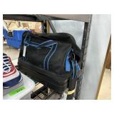 NEW CANVAS BAG WITH CAMPING ITEMS LIGHT MORE