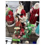 SANDRA CANNING SCULPTURE SANTA CLAUS..NOTE
