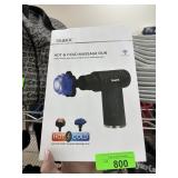 TRAKK HOT & COLD MASSAGE GUN POWERS ON