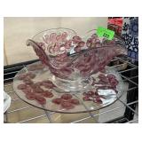 MIKASA STUDIO NOVA PUNCHBOWL & PLATTER SET