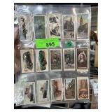 LOT OF VINTAGE ENGLISH TOBACCO CARDS