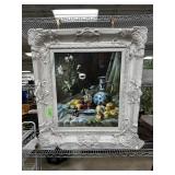 OIL ON CANVAS STILL LIFE UNSIGNED / FRAMED