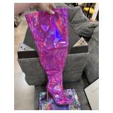 CAPE ROBBIN PINK BOOTS THESE ARE AWESOME!!