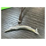 GENERAL WHALE PENDANT / NECKLACE 1976