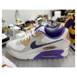 NIKE AIR MAX 90 SAIL PURPLE SHOES