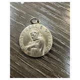 STERLING SILVER ST FRANCIS OF ASSISI CHARM