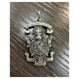 STERLING SILVER LAMBDA CHI ALPHA PENDANT