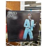 DAVID BOWIE VINYL RECORD DAVID LIVE