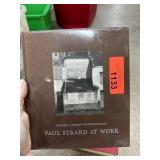 PAUL STRAND AT WORK SEALED PHOTOGRAPHY BOOK