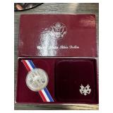 1984 UNC US SILVER DOLLAR