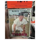 1967 TOPPS BASEBALL CARD AL KALINE