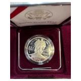 1995 OLYMPICS PROOF SILVER DOLLAR
