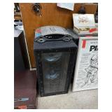 JENSEN SPEAKERS W BOX & BOSS CHAOS C450 AMPLIFIER