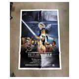 STAR WARS RETURN OF THE JEDI ORIGINAL MOVIE POSTER