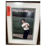 AUTOGRAPHED GOLF PHOTOGRAPH