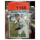 1967 TOPPS BASEBALL CARD JIM KAAT