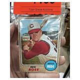 1968 TOPPS PETE ROSE BASEBALL CARD
