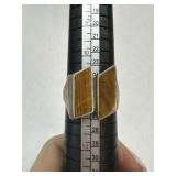 STERLING SILVER TIGERS EYE RING