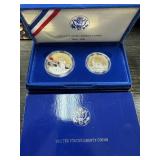 1986 LIBERTY PROOF SILVER DOLLAR CLAD HALF