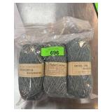 3 SKEINS FLAKE COTTON YARN