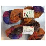 2 SKEINS YARN  CHERRY TREE HILL MERINO POSSUM SILK