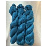 3 SKEINS YARN BETTER NOT POSITIVE THE MATERIAL