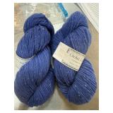 2 SKEINS YARN ORCHID LANE MOHAIR SILK WOOL