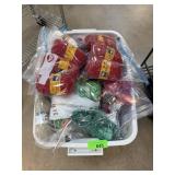 LARGE BIN OF MIXED YARN