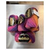 5 SKEINS YARN NORO JAPANESE YARN