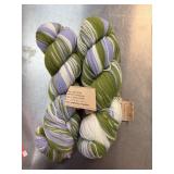 2 SKEINS YARN 100% MERINO WOOL