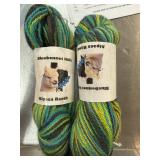 2 SKEINS YARN BLUEBONNET HILLS ALPACA RANCH