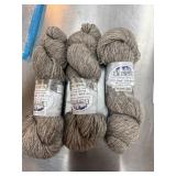 3 SKEINS YARN ELEMENTS 100% WOOL