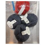 3 SKEINS YARN SUPER KID MOHAIR & SILK DEBBIE BLISS