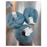 3 SKEINS YARN DEBBIE BLISS KID MOHAIR SILK