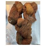 3 LARGE SKEINS YARN FEELS MORE LIKE A HEMPY TYPE