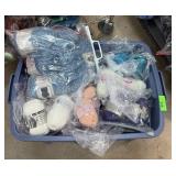 LARGE BIN OF YARN