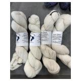 4 SKEINS YARN BLUEBONNET HILL ALPACA $17.50 EACH