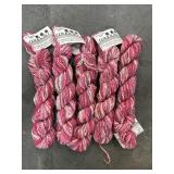 5 SKEINS YARN WAIKIK RAYON COTTON BLEND