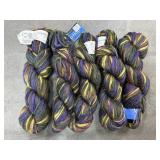 5 SKEINS YARN HIP HOP BERROCO 100% WOOL