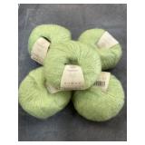 5 SKEINS YARN ROWAN SUPER KID MOHAIR & SILK $17 EA