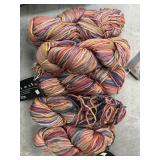 5 SKEINS YARN 100% ZITRON UNIKAT MERINO WOOL