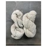 2 PC LARGE SKEINS WOOL ANGORA SILK
