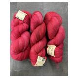3 SKEINS YARN POSH YARN SILK MERINO BLEND