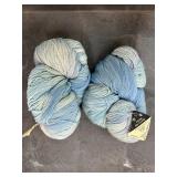 2 SKEINS YARN LUCY NEATBY 100% WOOL